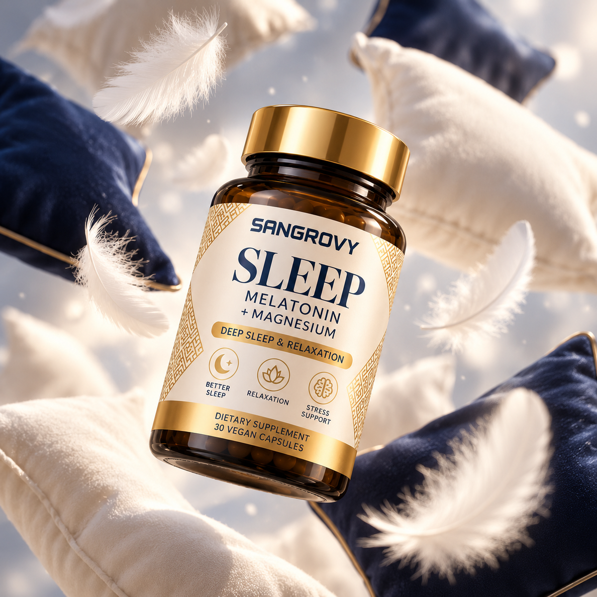 Sangrovy Sleep product photography